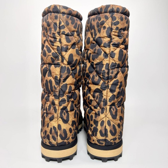 Dolce & Gabbana City Leopard Print Snow Boot - Picture 3 of 9